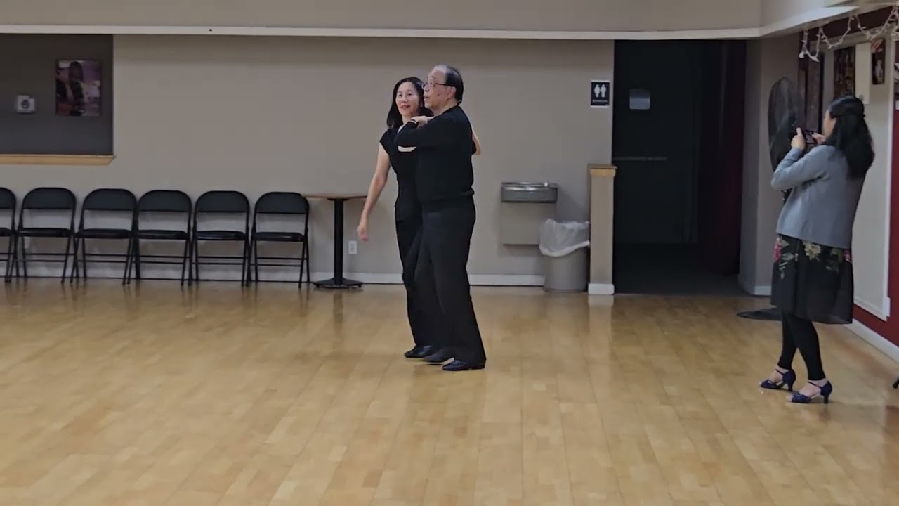 International Tango lesson By Fred Fang房老師，T.A. Silvia Wen