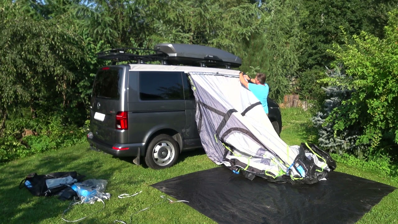 Камpа Dometic Motion AIR L надувная палатка для campervan Т5, Т6, Т6. 1