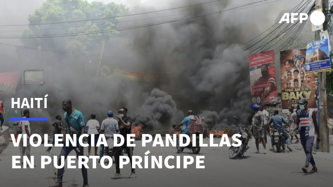 Violencia de pandillas se apodera de la capital de Haití | AFP