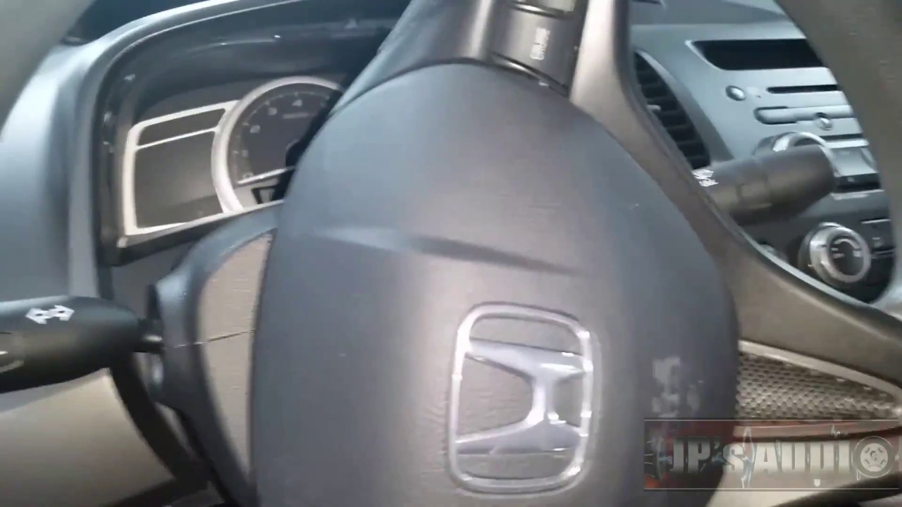 Снятие/установка магнитолы Honda Civic 2006 - 2011