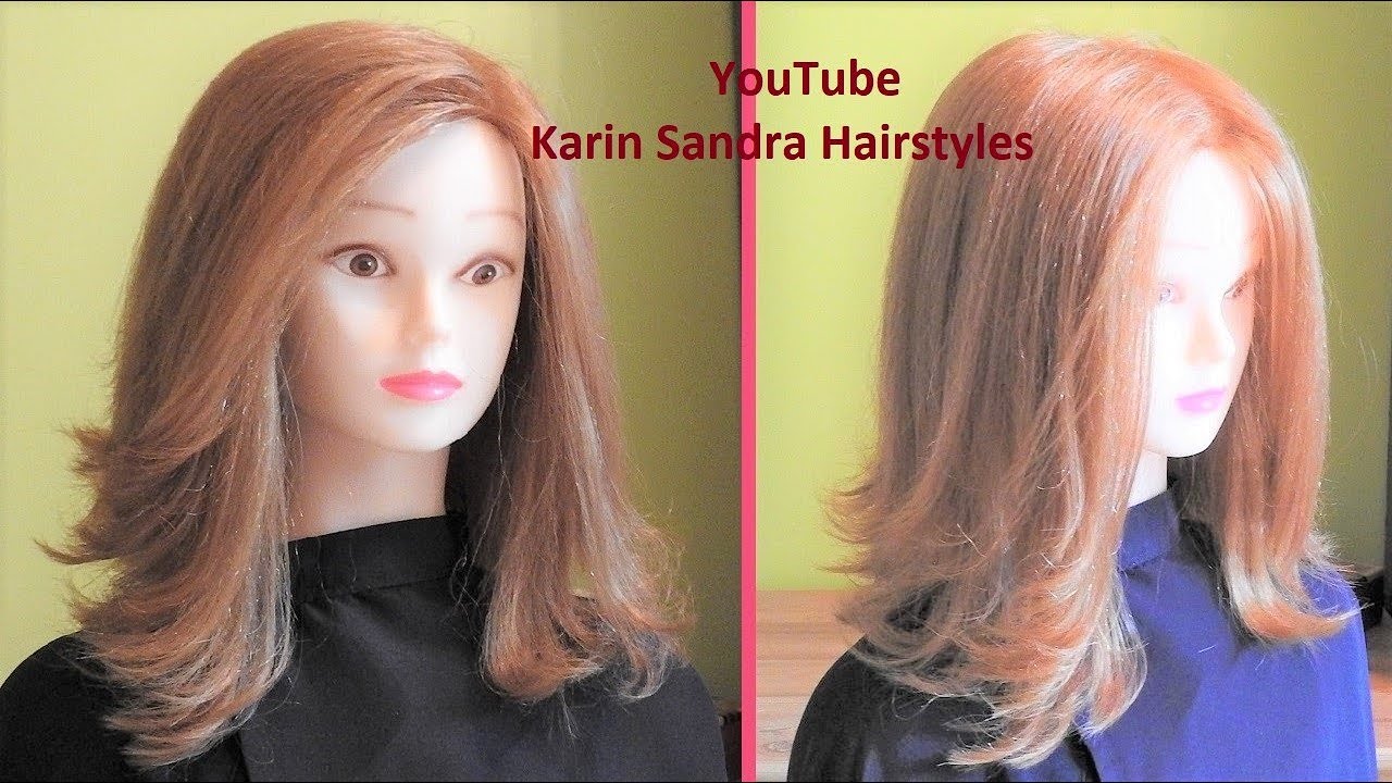 Layered Bob haircut tutorial | Medium length haircut  with layers for women