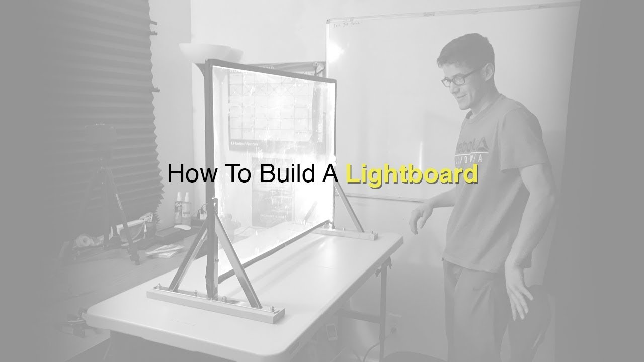 How To Build A Lightboard | A Roman Family Project