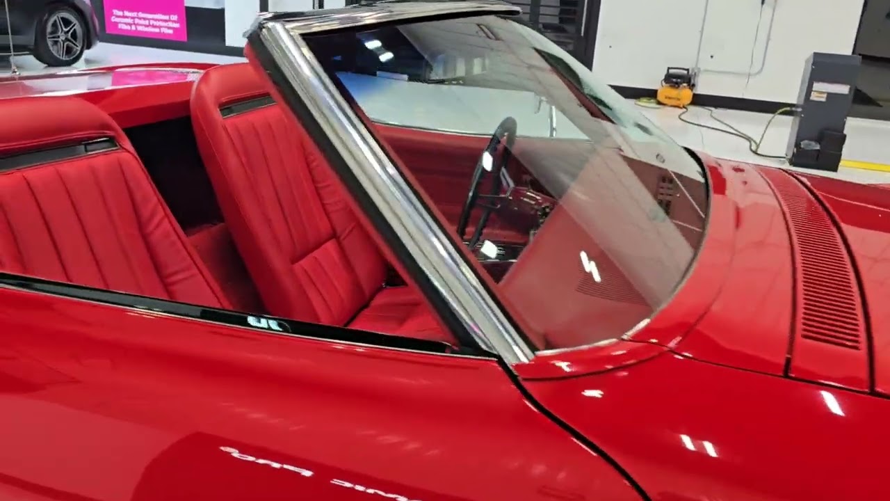 1971 Red Corvette Walk Around