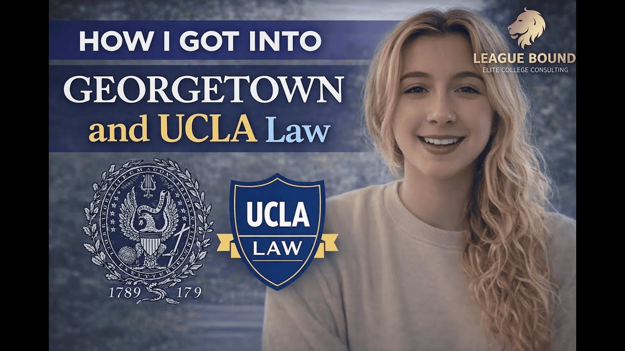 How I Got Into Georgetown AND UCLA Law School | Application Breakdown