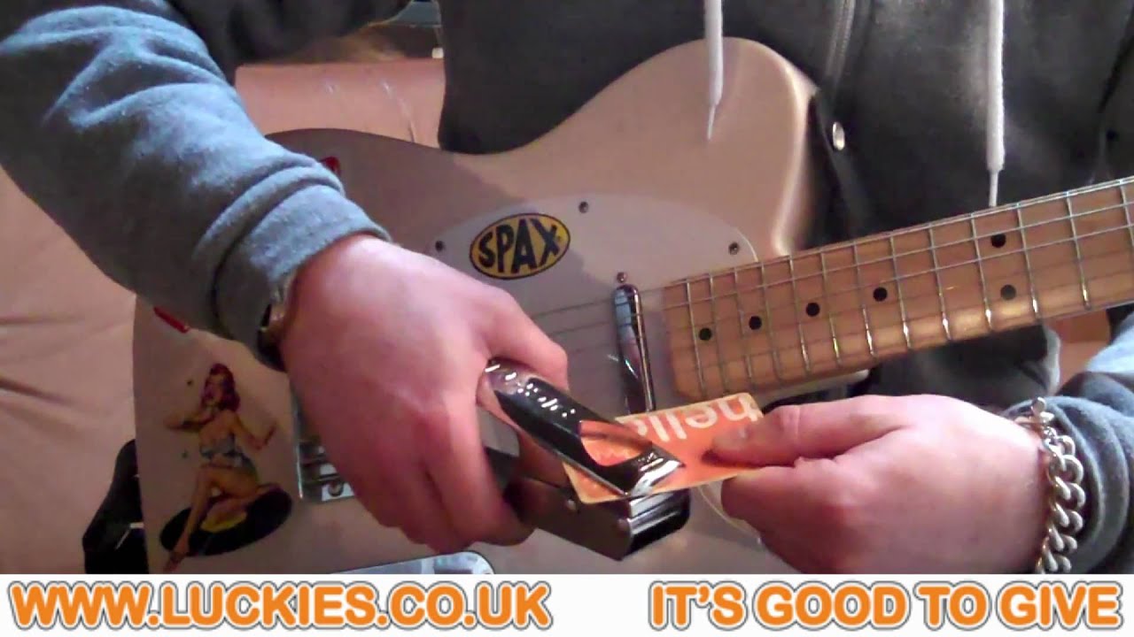 Pickmaster plectrum maker from Luckies