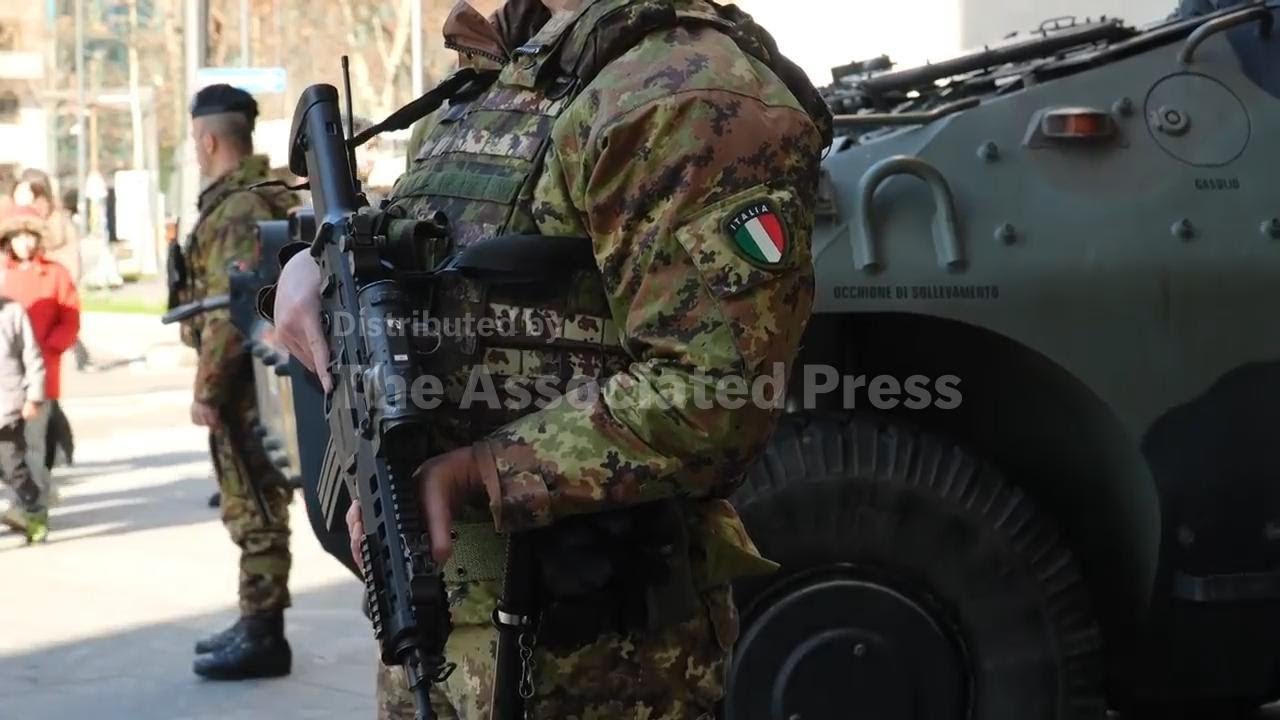 Italy tightens security in Milan ahead of opening of Winter Olympics