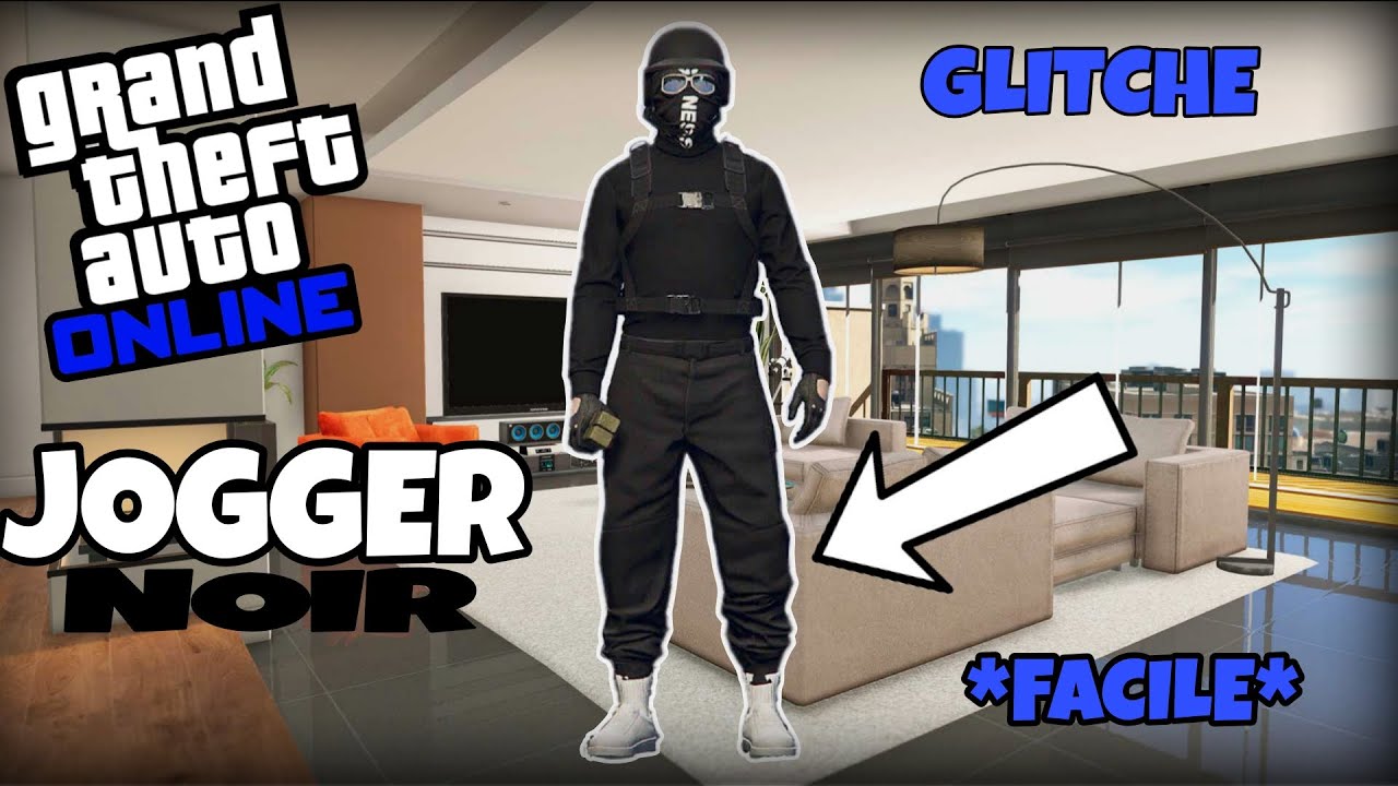 (solo) Tuto comment avoir le jogger noir sur GTA v online