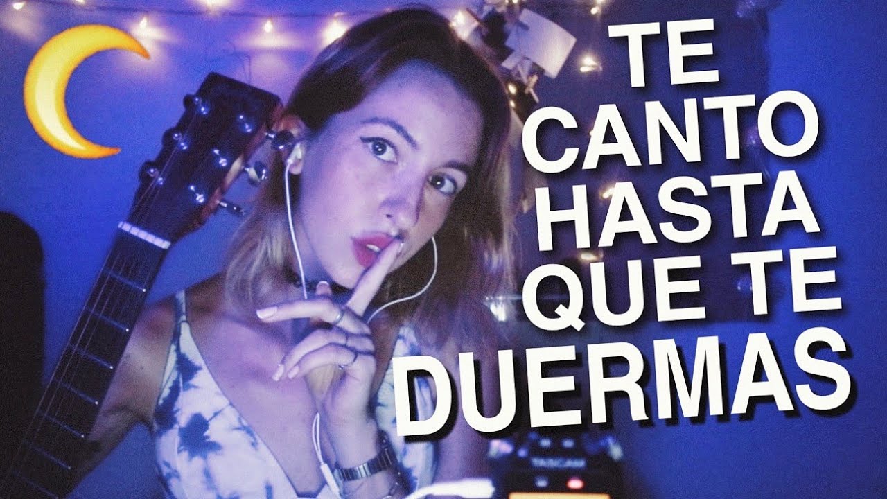Te canto hasta que te duermas ASMR (Billie Eilish, Aitana, Coldplay...)