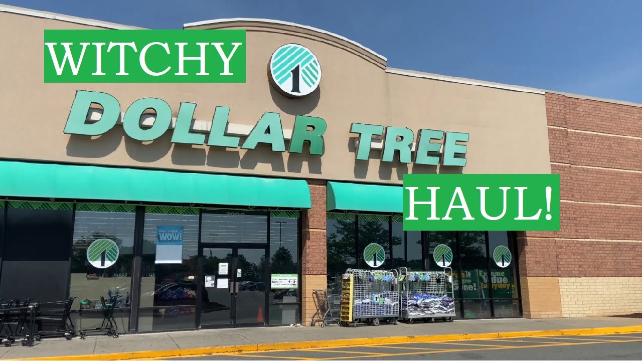 WITCHY DOLLAR TREE HAUL