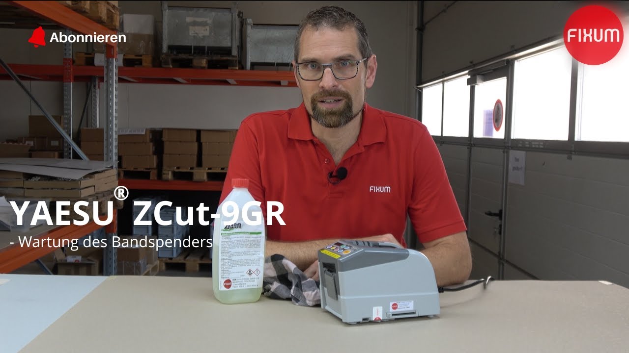 Wartung des YAESU® - Bandspenders ZCut-9GR