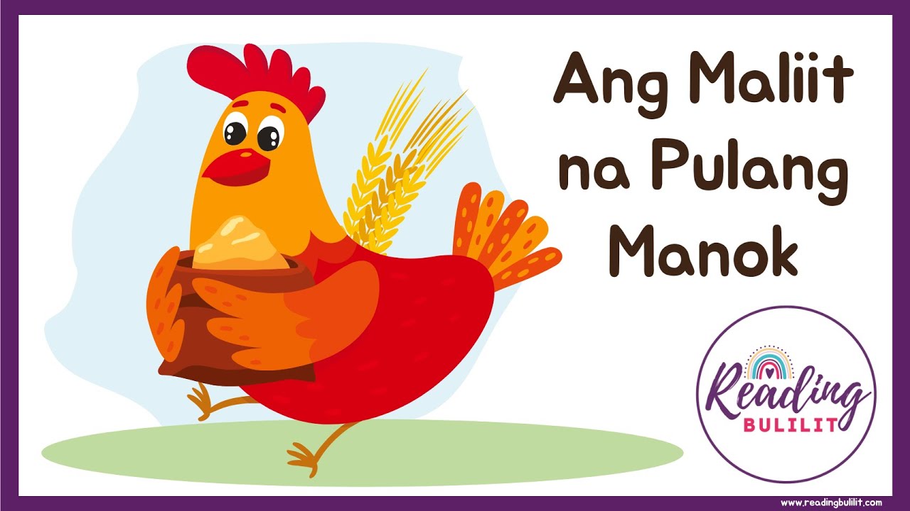 Ang Maliit na Pulang Manok | Kuwentong Pambata | Tagalog Story for Kids