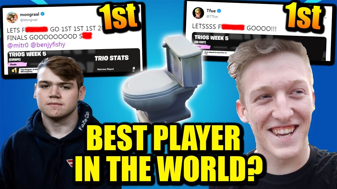 Tfue WINS! Cloakzy? Mongraal Goes SUPER TOXIC! Toilet RUINS Nickmercs & Sypherpk GAME!