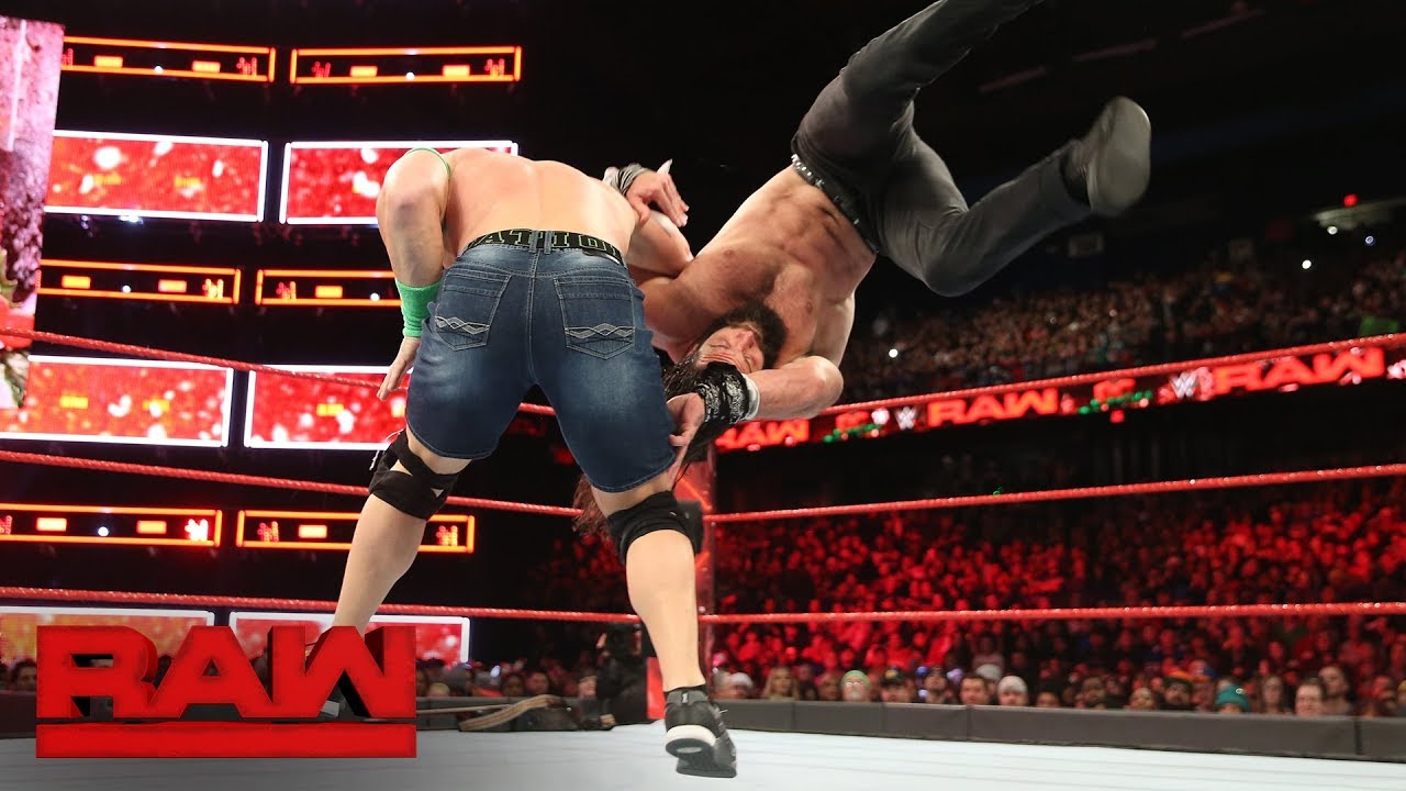 Джон Сина против Элаяса: Raw, 25 декабря 2017 г.