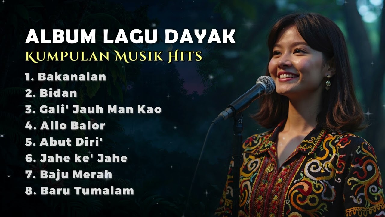 Lagu Dayak | Kumpulan Lagu Dayak Enak di Dengar Adem | Dayak Tune