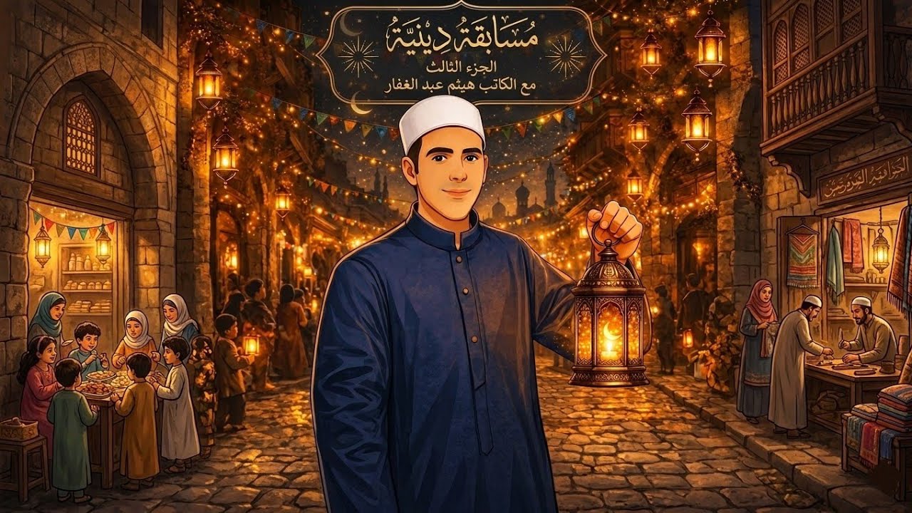 مسابقة دينية رمضانية الجزء الثالث مع الكاتب هيثم عبد الغفار