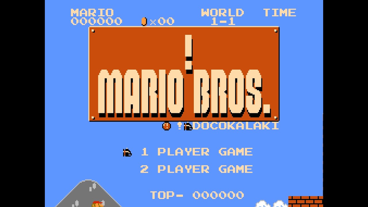 [SMB Hack] Exclamation (!) Mario Bros. (8-4 Ending)