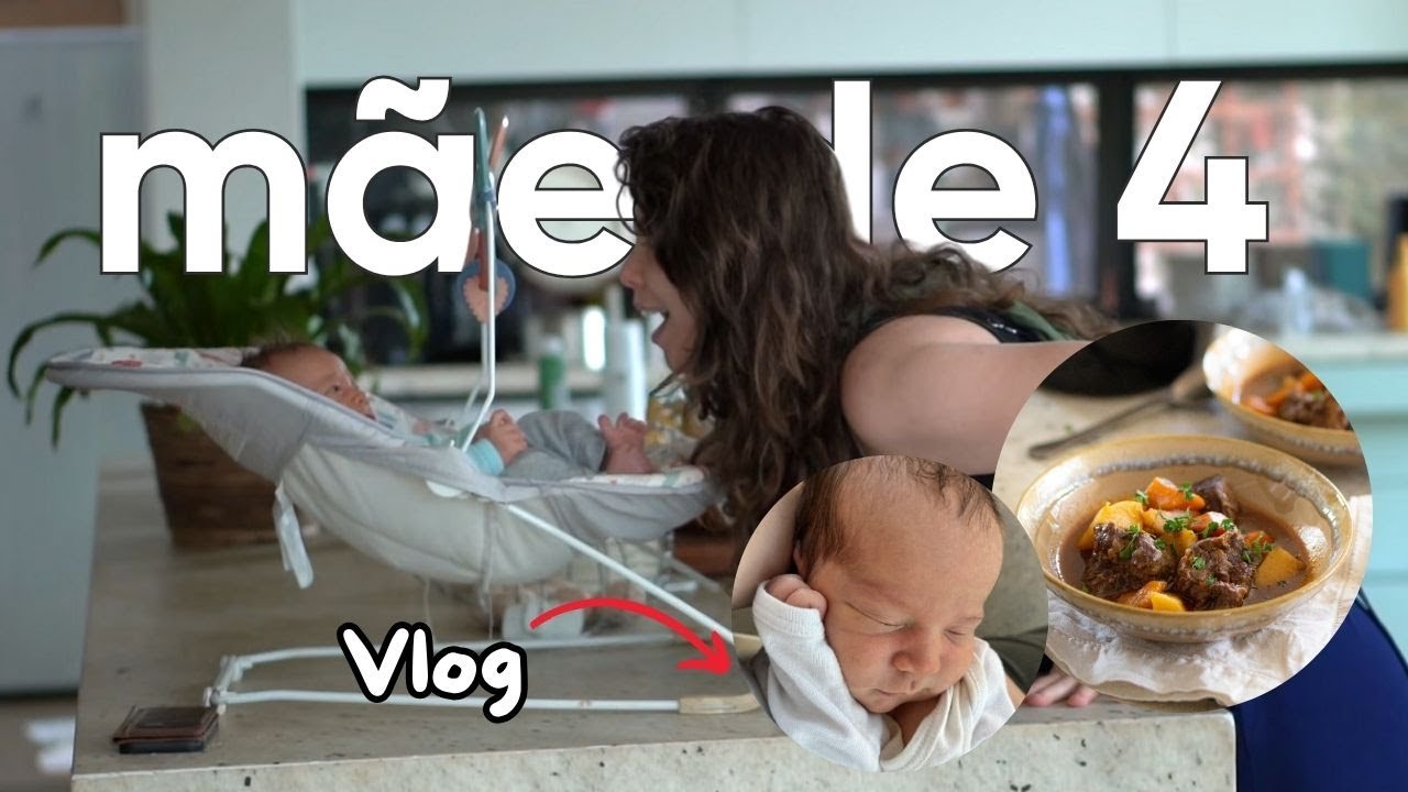 UM DIA NA MINHA VIDA DE MÃE DE 4 | Receitas para família