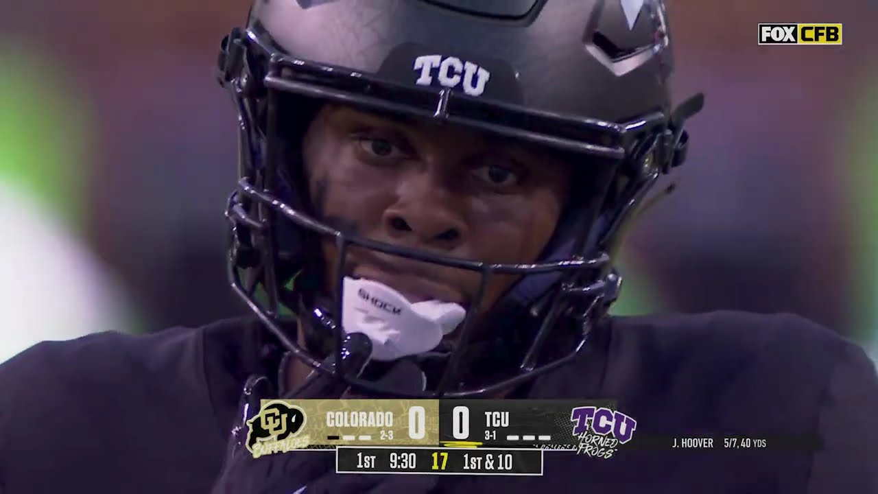 Colorado vs TCU Full Game HD NCAAF 10/4/2025