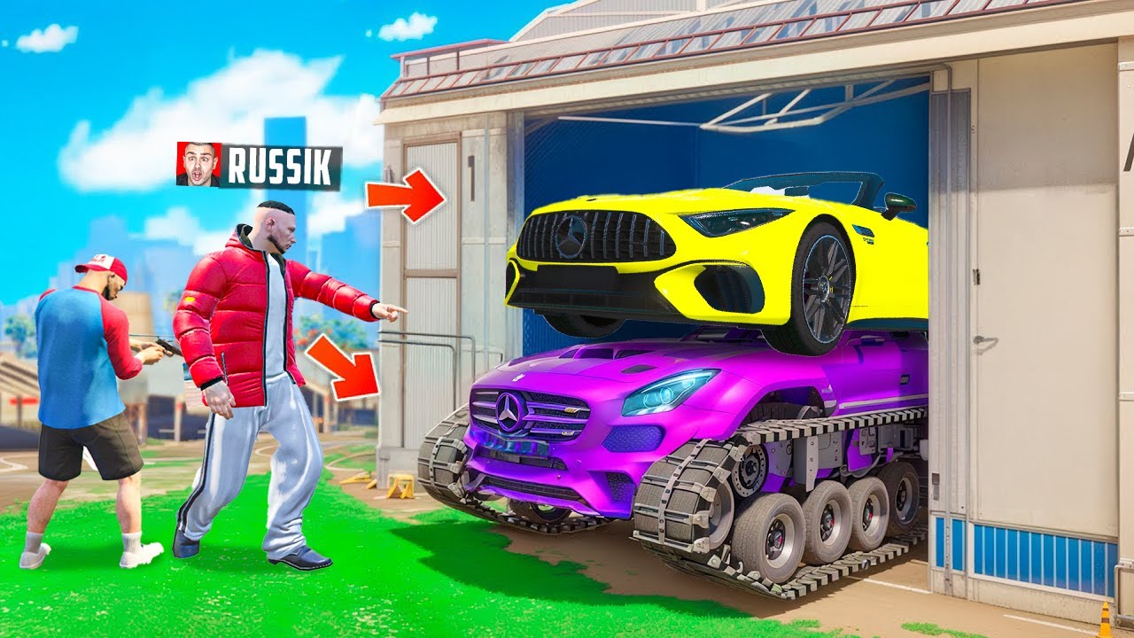 MERCEDES SPORTWAGEN GEFUNDEN in GTA 5! (Hide & Seek)