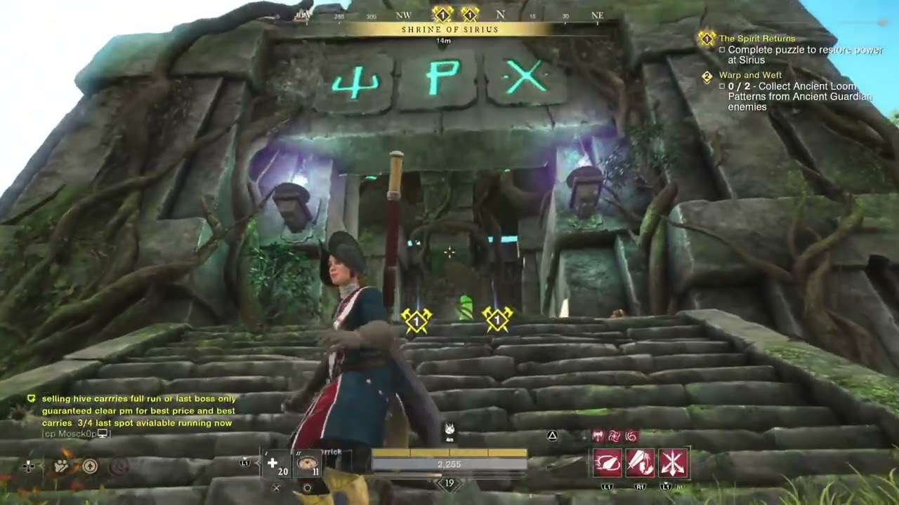 New World:Aeternum - Showing some gameplay while leveling