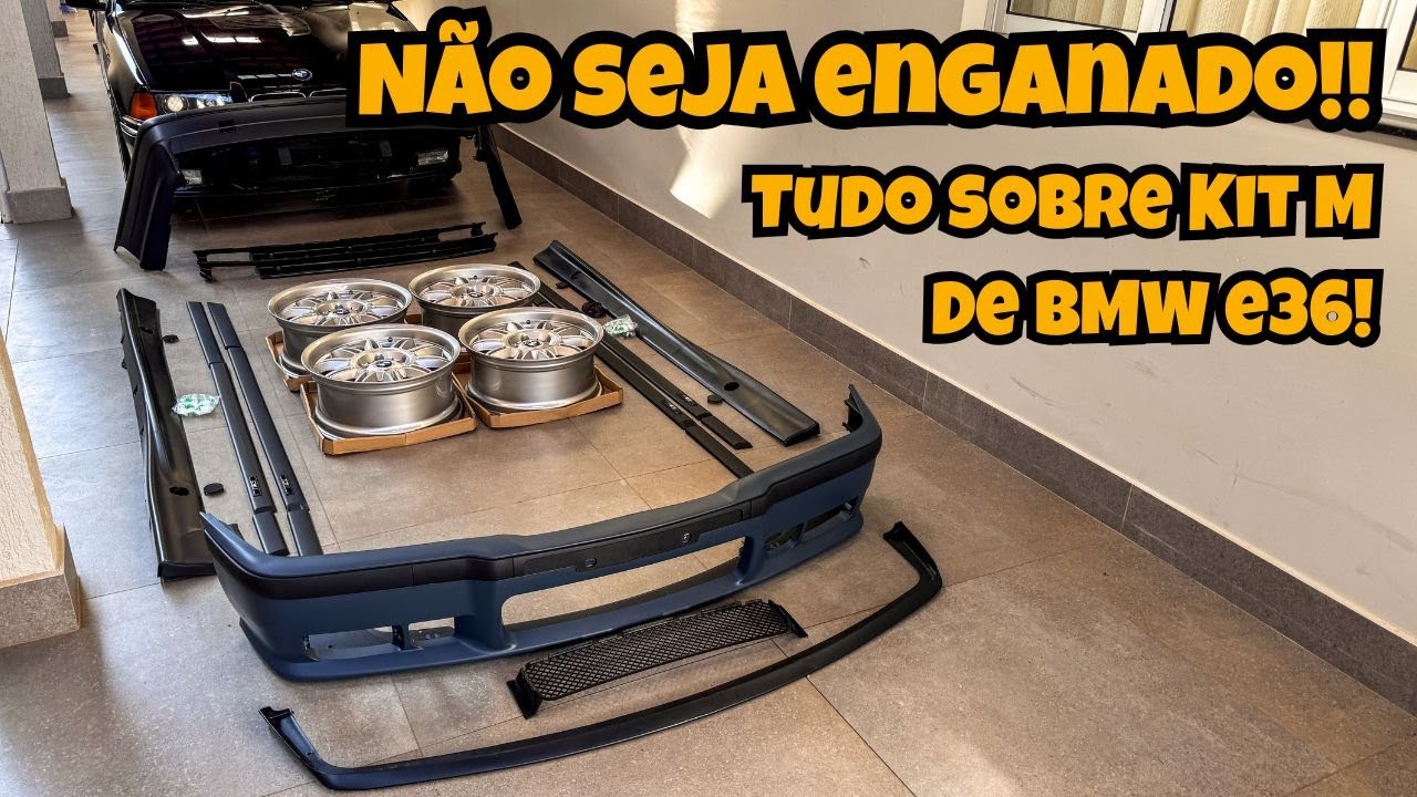 Afinal, o que compõe o Kit M de uma BMW E36?