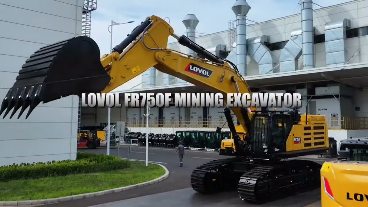 ✅ Кар'єрний екскаватор - LOVOL FR750F