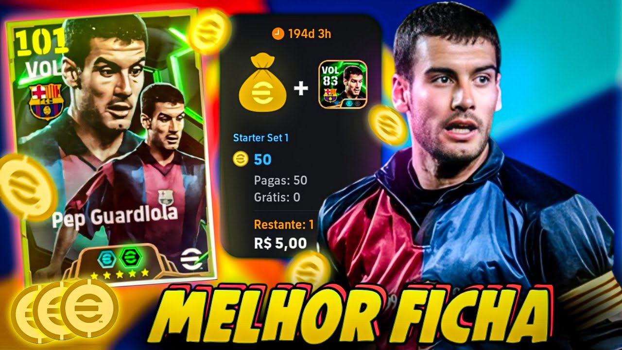 COMO BUGAR O NOVO PEP GUARDIOLA DUPLO IMPETO NO EFOOTBALL 2025 MOBILE