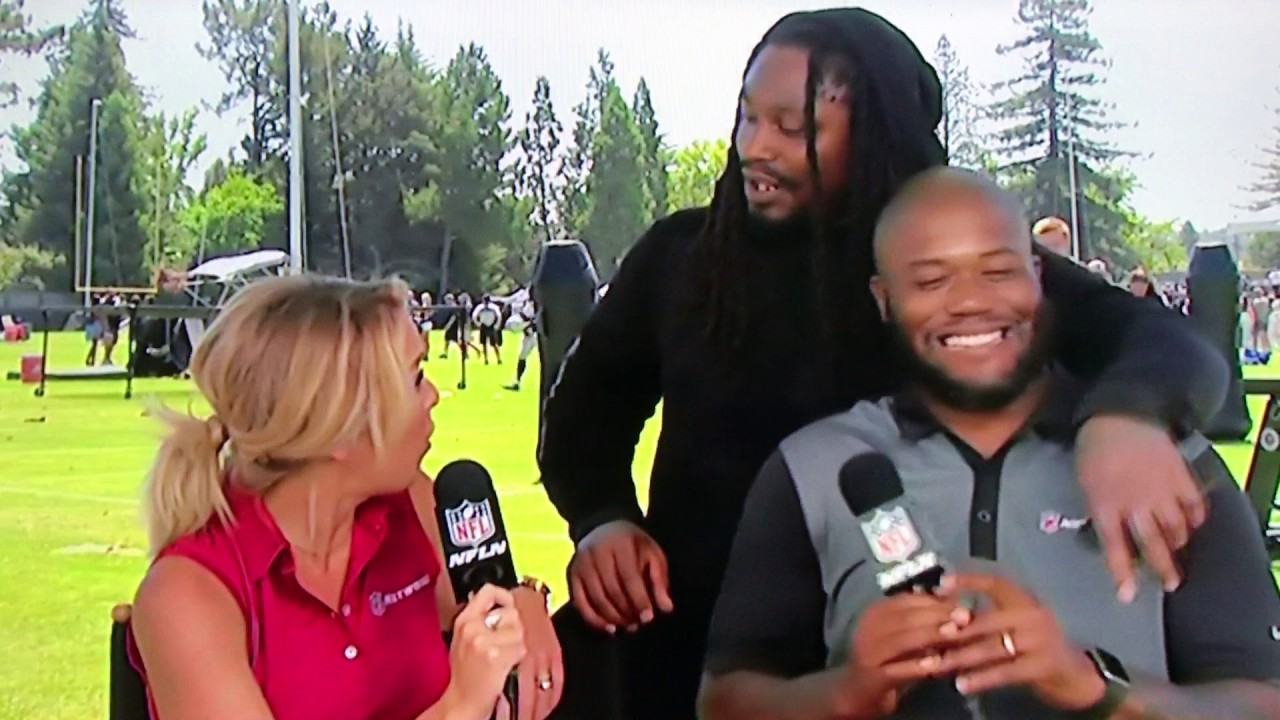 Marshawn Lynch Keeps Everything 100  LOL