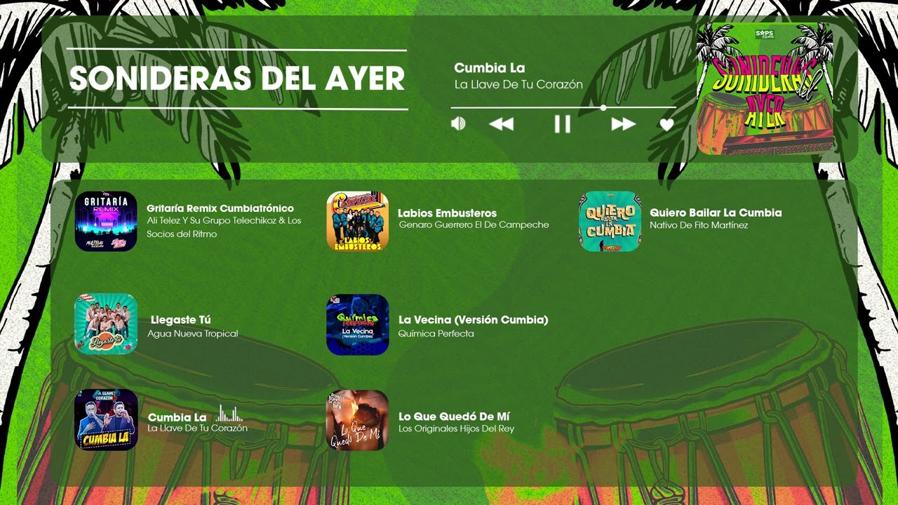 Agua Nueva Tropical - Sonideras Del Ayer (Disco Completo)