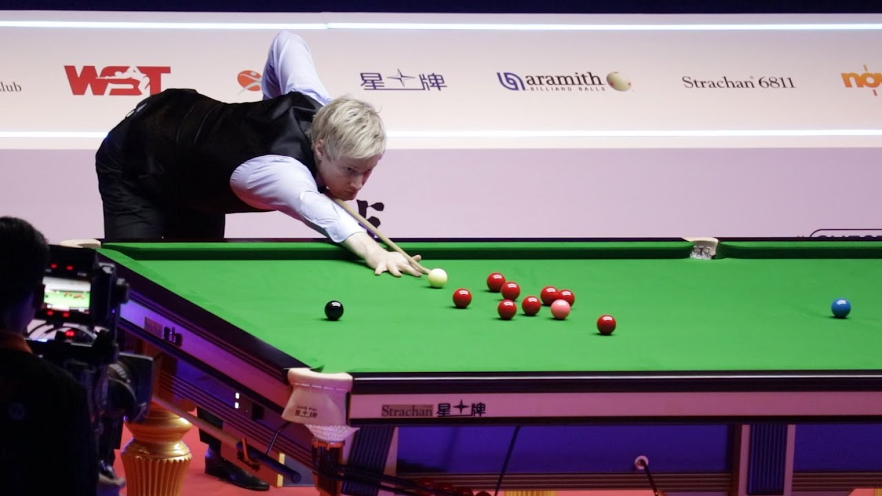 Neil Robertson 105 Breakᴴᴰ (best-angle) | Hong Kong Masters 2022