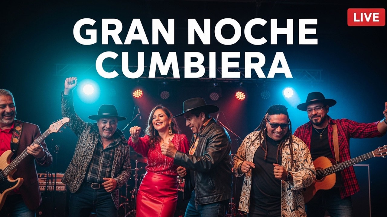 🎉 LA GRAN NOCHE CUMBIERA | Los Ángeles Azules con Invitados Internacionales