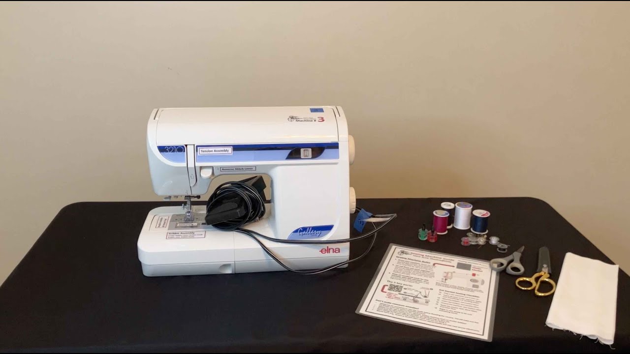 TDHS SCFA Sewing Machine Tutorial: Machine #3
