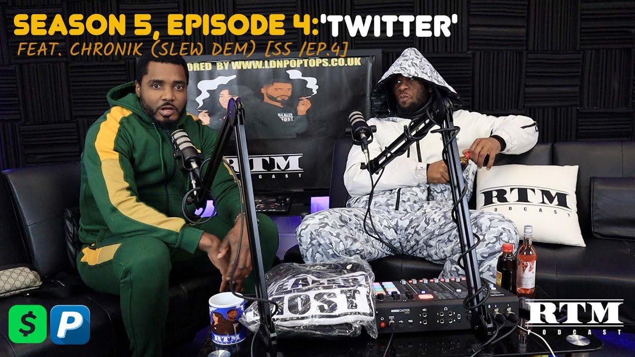 Chronik (Slew Dem) “I should punch Kano in his face!!” RTM Podcast Show S5 Episode 4 (Twitter)