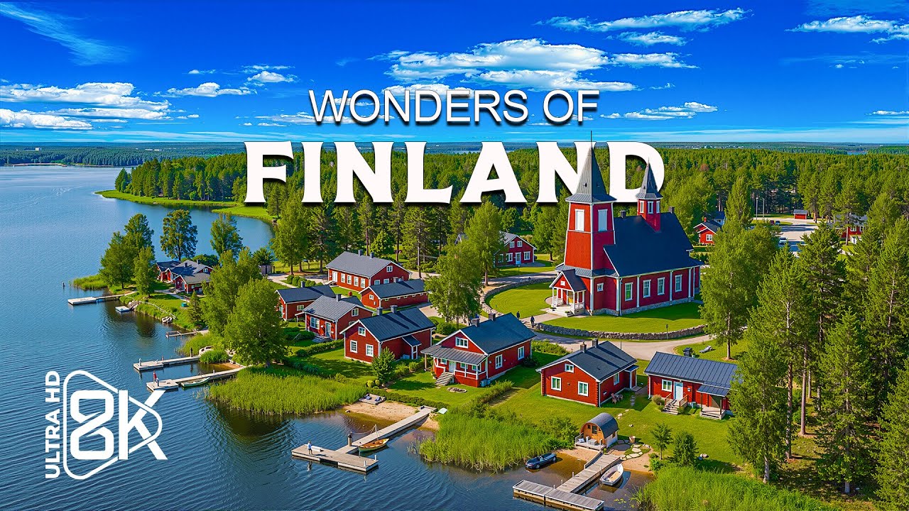 Wonders of Finland &ndash; Explore Snow-Capped Mountains, Forests, and Frozen Wilderness | Travel Video 4K