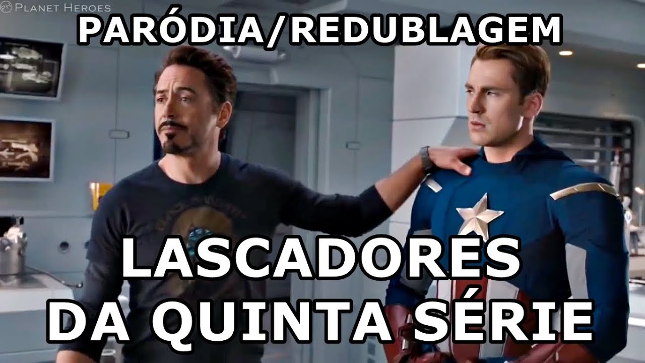E SE VINGADORES FOSSE NA BAHIA? - LASCADORES DA QUINTA SÉRIE - Paródia/Redublagem