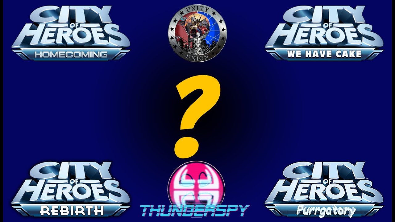 Differences between the City of Heroes private servers 2023