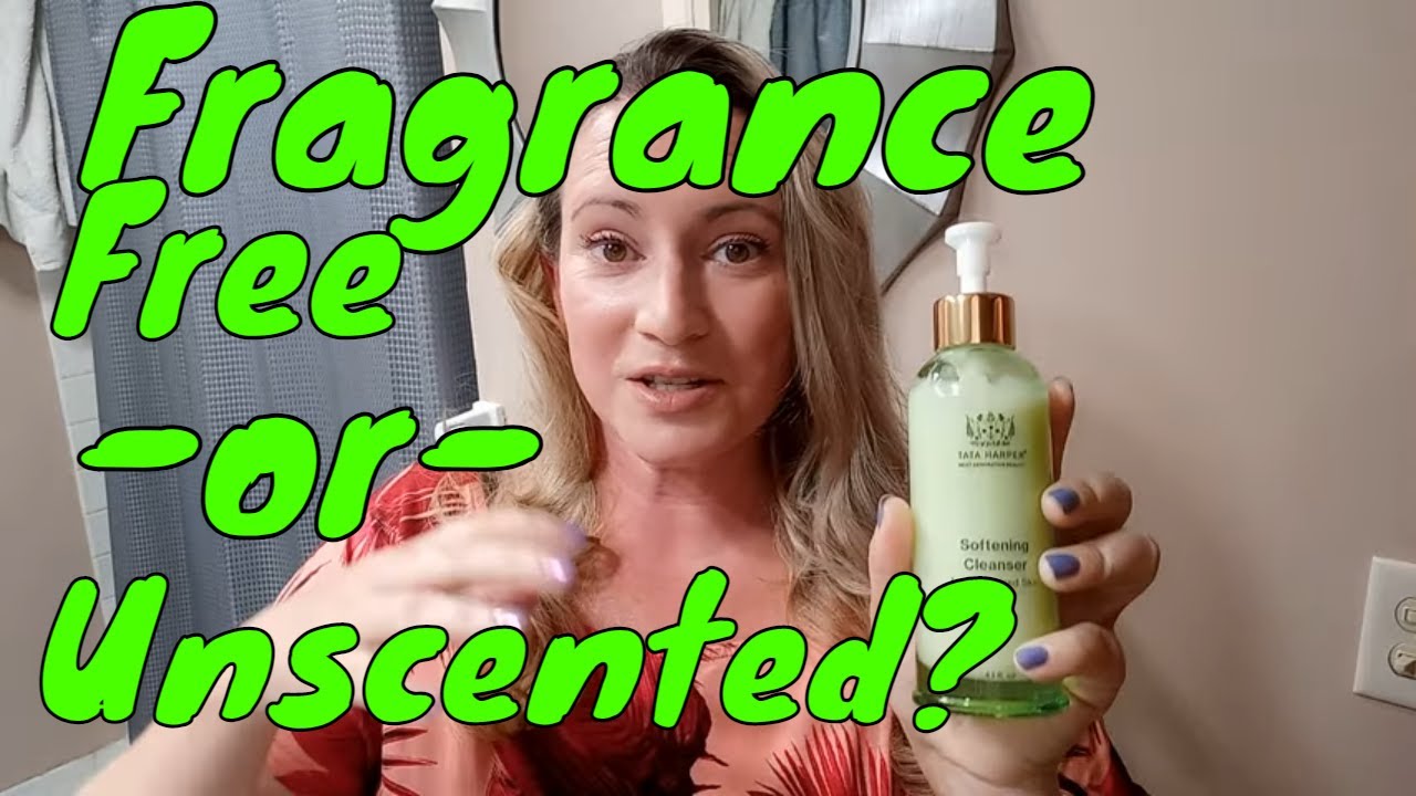 Difference Between Fragrance Free & Unscented?  😲 Tata Harper New Skincare Line for Sensitized Skin