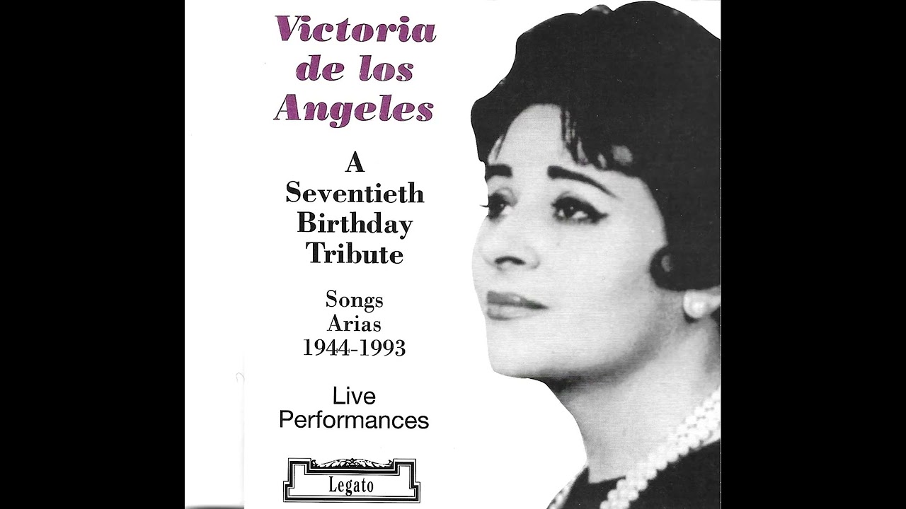 Victoria de los Angeles sings LIVE Micaela's aria from Carmen
