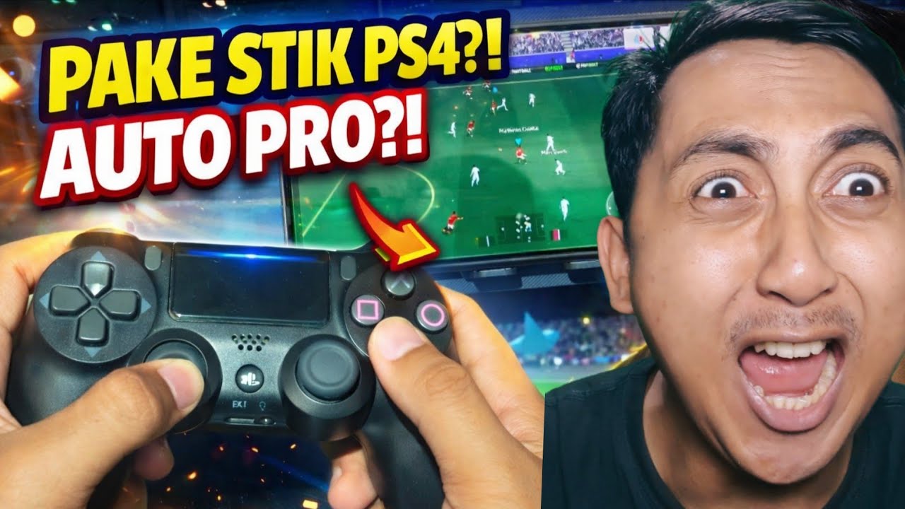 eFootball 2026 Mobile Bisa Pakai Stik PS4? Ini Cara Setting & Test Gameplay