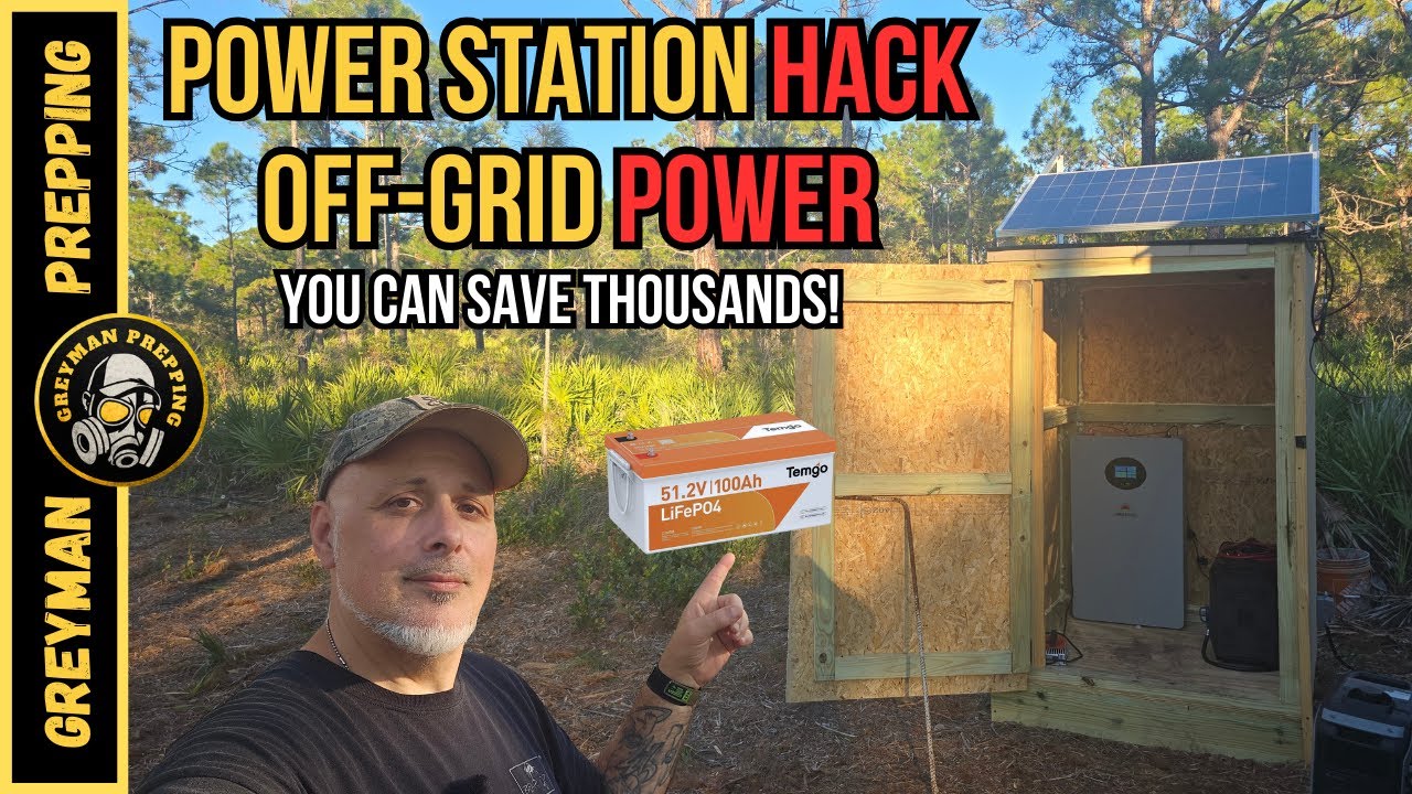 Power Station Hack | Off Grid Power CHEAP