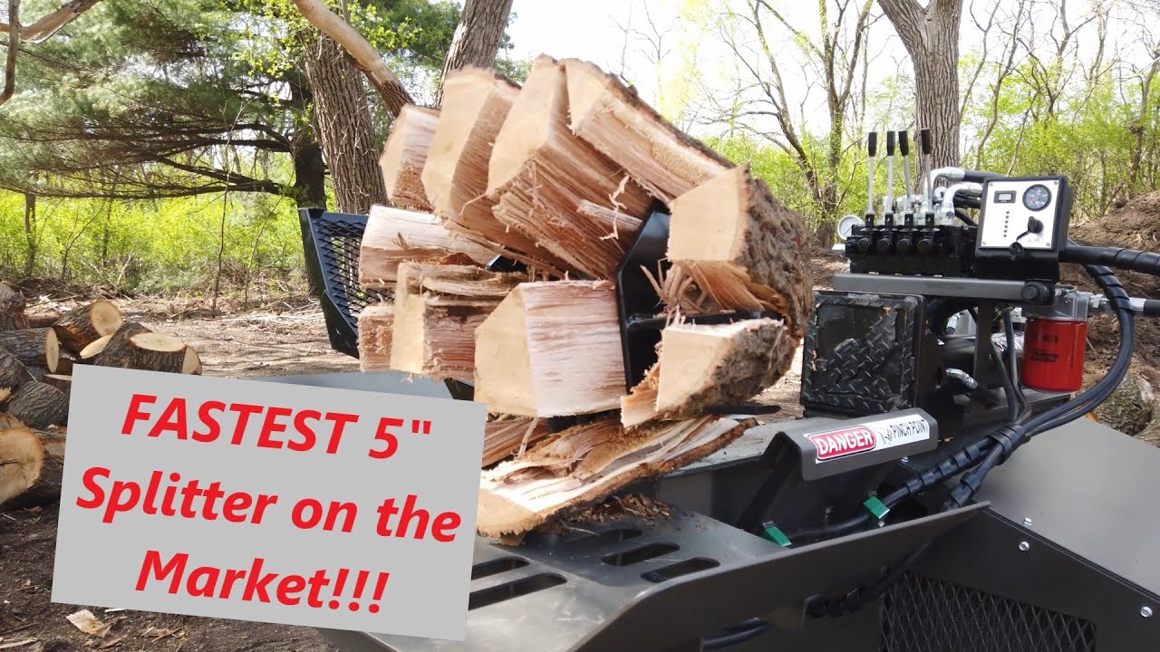 New Wolfe Ridge 35 HDI log splitter with Kubota POWER!!