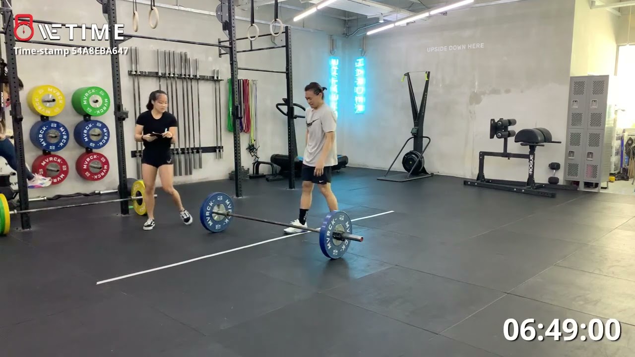 2022 CrossFit Opens 22.2 Scaled Xavier Ong