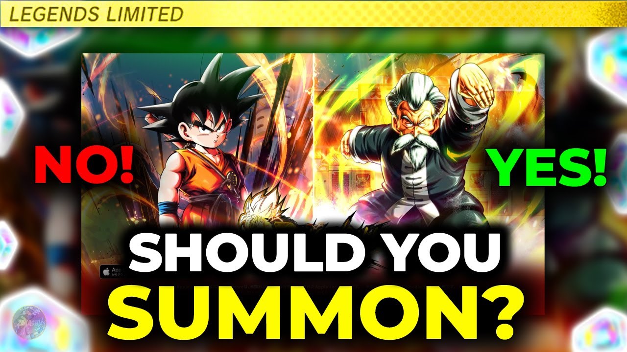 NEW LL Goku OG (Youth)! Should You Summon?! (Dragon Ball Legends)