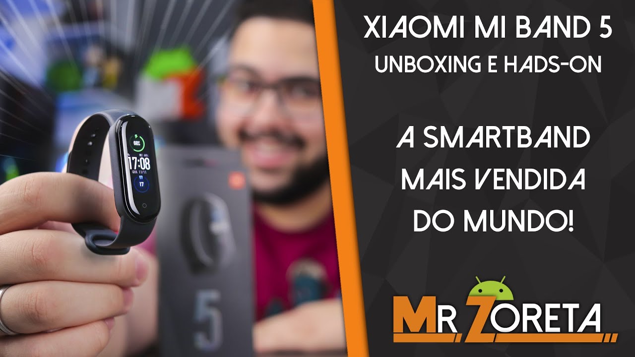 Xiaomi Mi Band 5 - A Pulseira Mais Desejada! Agora com o Melhor Preço do Ano! Unboxing/Hands-on