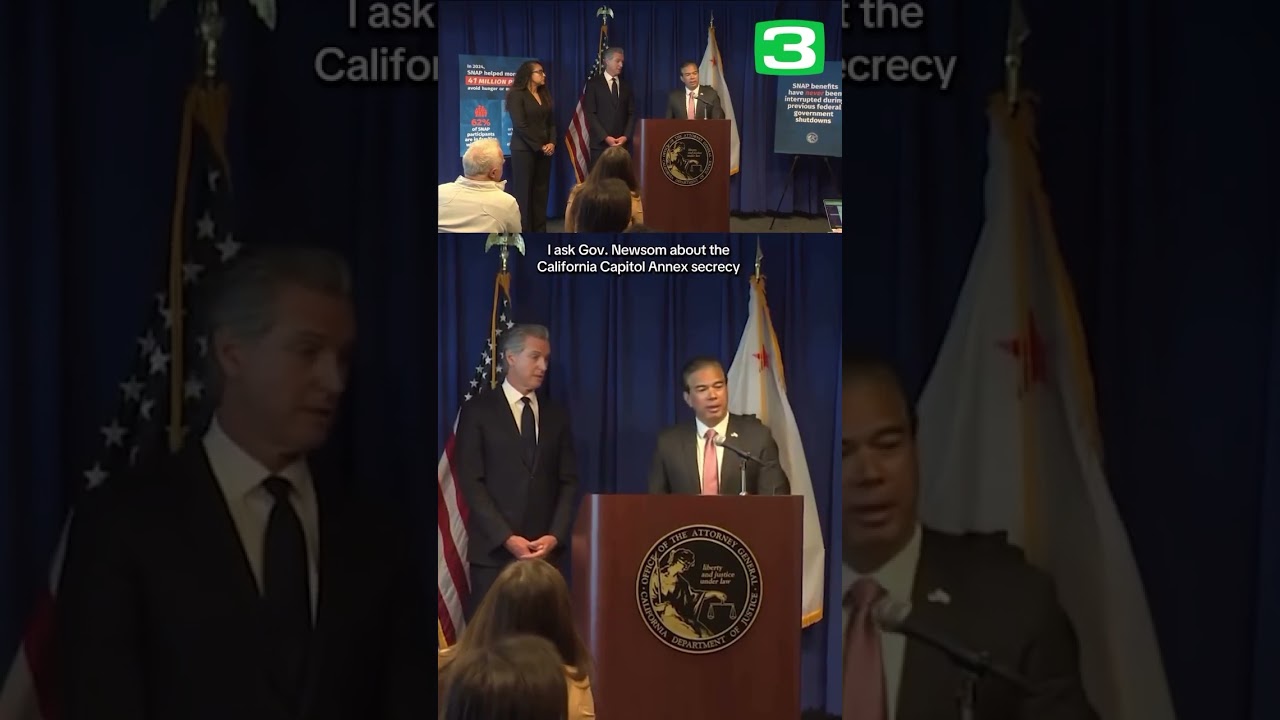 Gov. Newsom is asked about California Capitol Annex project secrecy