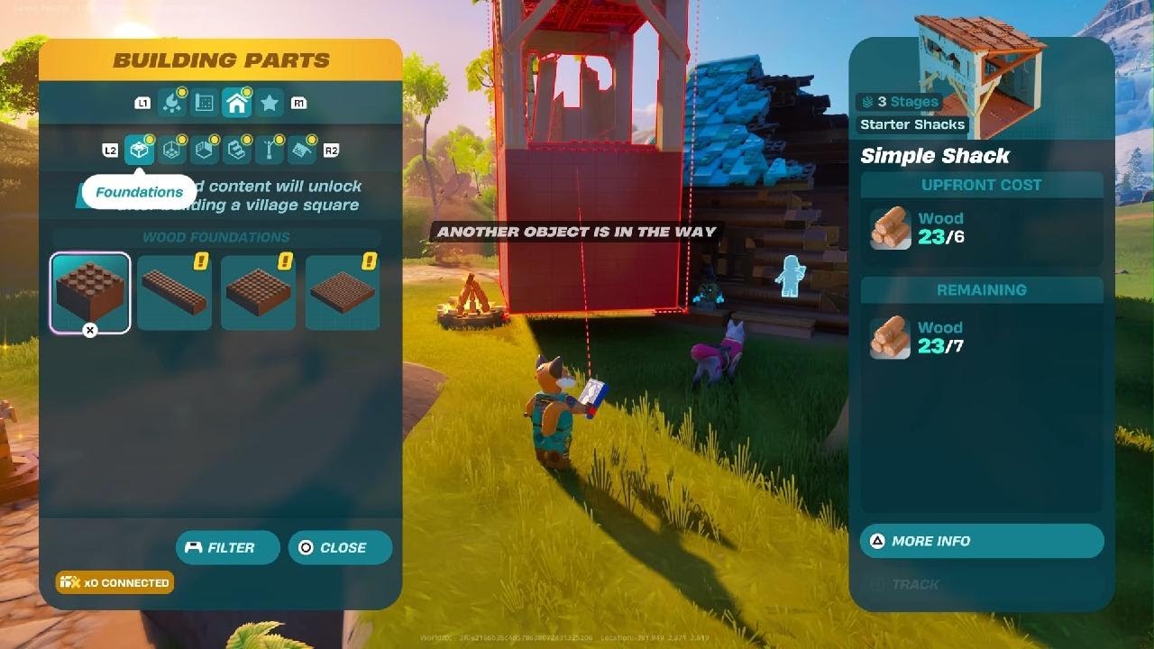 Fortnite Lego survival part 1