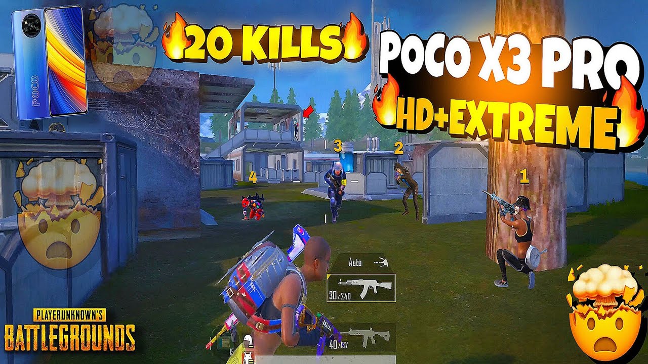 🔥Poco X3 Pro Pubg Test⚡HD+Extreme🥶New Update 2.8 Livik🤯|PUBG MOBILE
