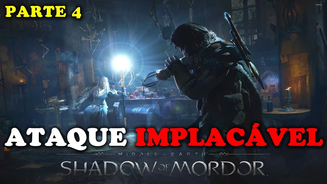TERRA-MÉDIA: SOMBRAS DE MORDOR - CAÇADA IMPLACÁVEL - DUBLADO PT-BR - GAMEPLAY AO VIVO | LIVE