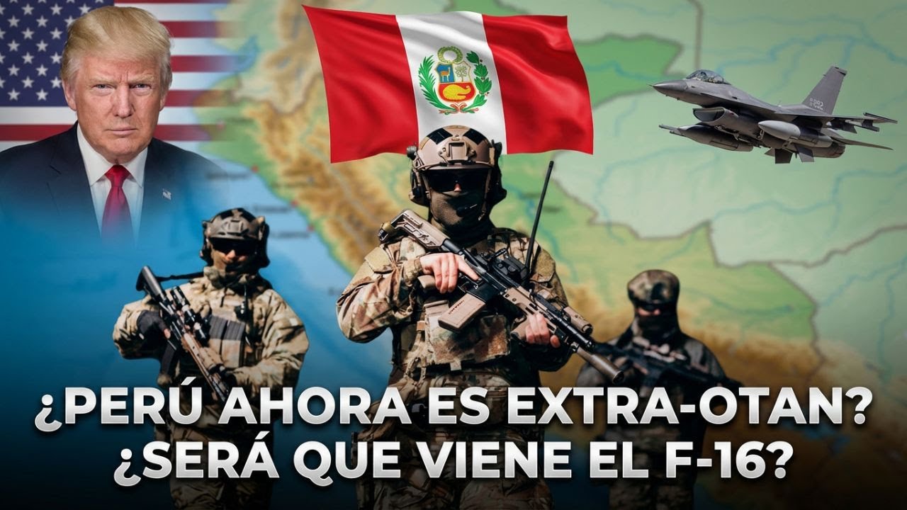 Perú entra al grupo militar Extra-OTAN de EEUU tras propuesta de F-16 Block 70