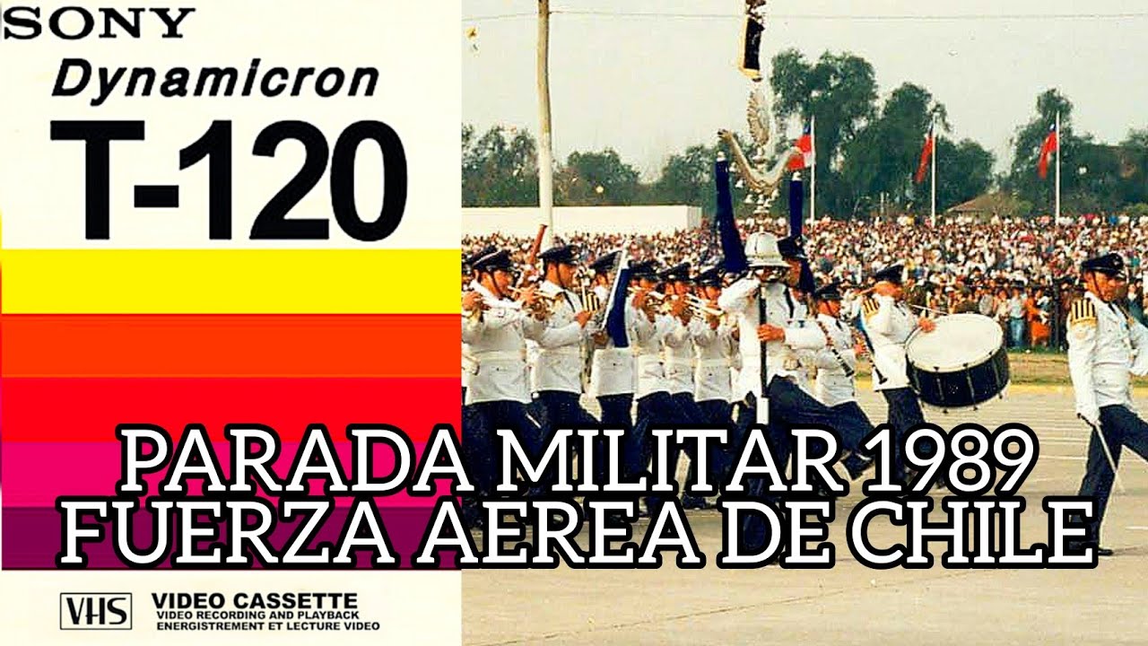 Parada Militar 1989: Fuerza Aérea de Chile (FACH)